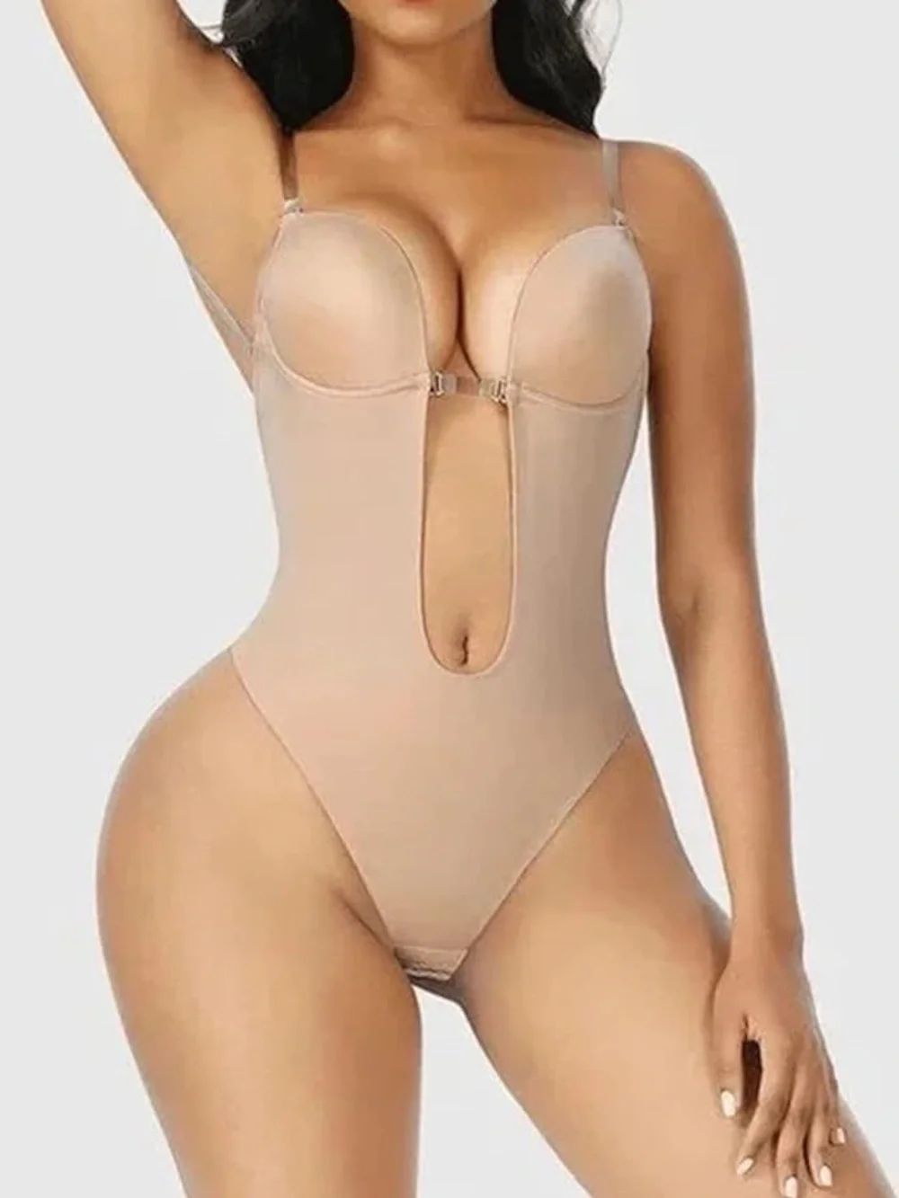 Backless Shapewear Bodysuit
Invisible Low Back Seamless Body
Shaper NWT (S) - Picture 2 of 9